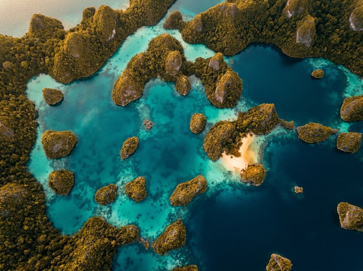 استكشاف جزر راجا أمبات الساحرة